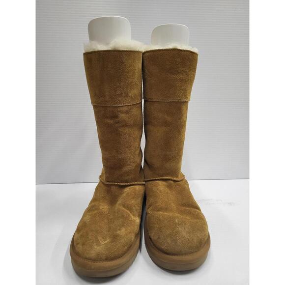 Koolaburra by UGG Boots Womens Size 8 Suede Shearling Faux Fur 1015877 - Picture 1 of 11